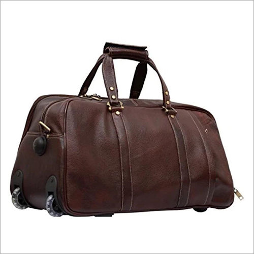 Plain Leather Luggage Bag Gender: Unisex