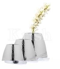 Bulb Shape Flower Vase - Hammered