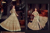 SAGWAT SNOWHITE HEAVY  ANARKALI SALWAR SUITS