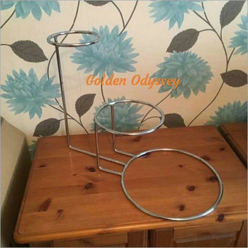 3 Tier Metallic Cake Display Stand