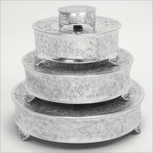 Bling Wedding Cake Stand Cupcake Base, Decorative Centerpiece for Weedings  Birthday Baby Showers Anniversary Parties (Silver, 10”) : Amazon.in: Home &  Kitchen
