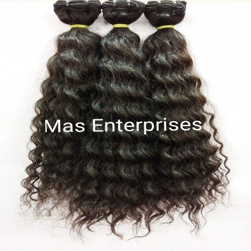 Natural Curly Single Donor Human Hair Bundle