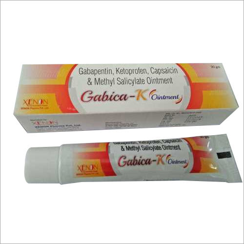 Gabapentin Ketoprofen Capsaicin And Methyl Salicylate Ointment Normal