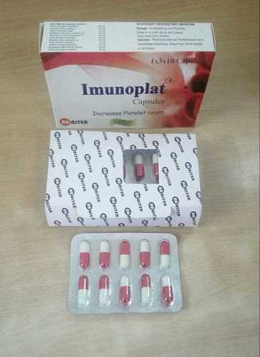 Herbal Product Imunoplat Capsules For Immune System