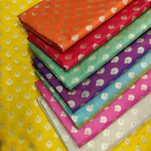 Cotton Foil Printed Fabric - 44 Inch Length, Smooth Texture with Impeccable Finish, Tear Resistant and Washable