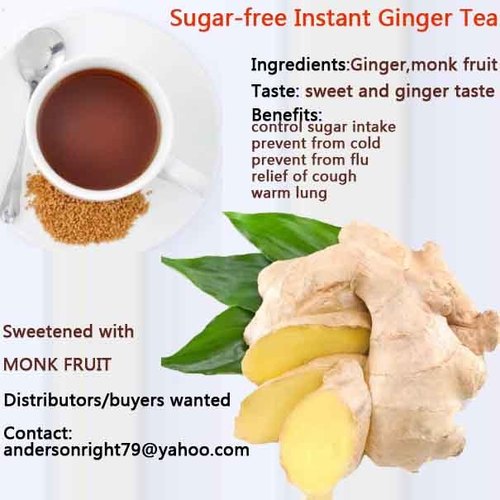 Sugar Free Instant Ginger Tea