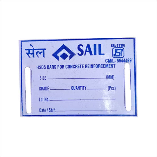 Available In Different Color Sail Signage Aluminium Tag