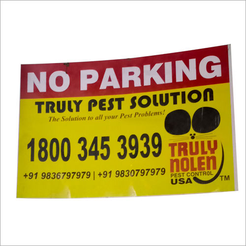 No Parking Paper Tag