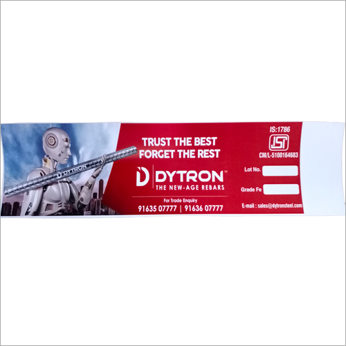 TMT Bar Tag ( Paper )