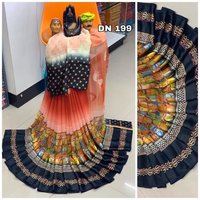 Available In Multi Color Chanderi Linen Saree
