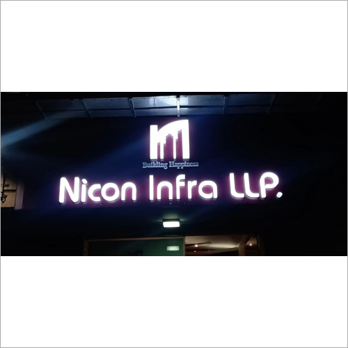 3D Outdoor Led Signage Body Material: Arcylic