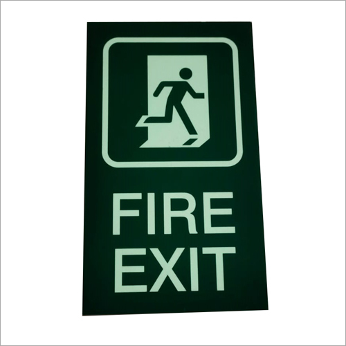 Fire Exit Signage Application: Industrial