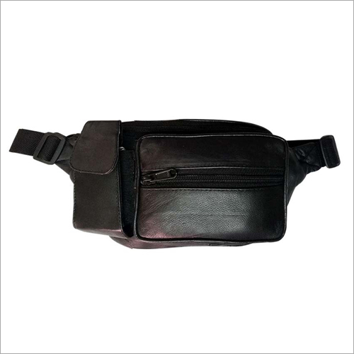 Mens Leather Waist Pouch