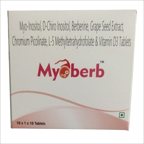 Myo Inositol D-Chiro Inositol L Methylfolate Tablet General Medicines