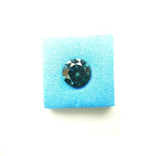 Cvd Diamond 1.5ct  VS1 Blue Round Brilliant Cut