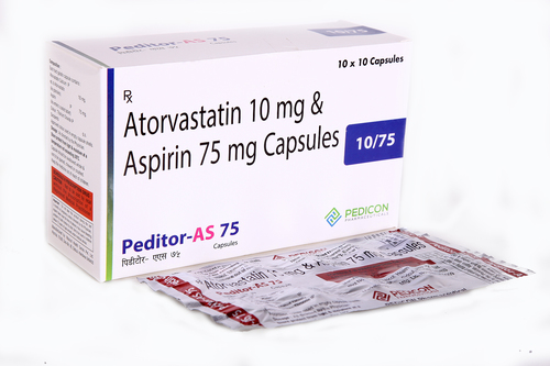 Atorvastatin 10Mg + Aspirin 75Mg Generic Drugs