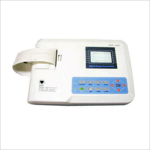 Single Channel ECG Machine