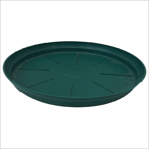 Smooth 12 Inch Plastic Planter Plate
