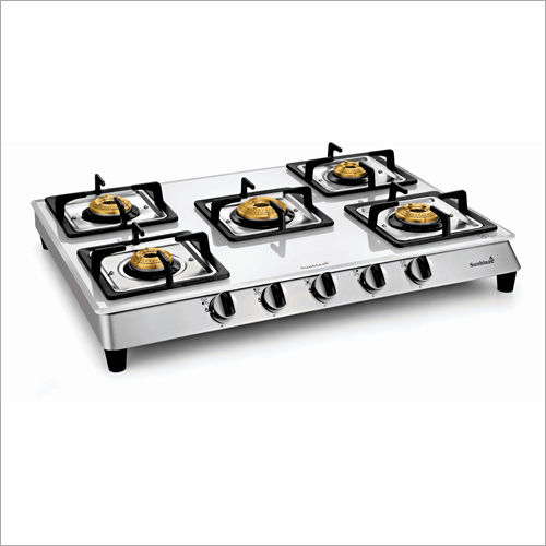 5 Burner Stainless Steel Cooktop