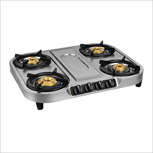 Domestic 4 Burner Stainless Steel Cooktop