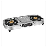 2 Burner Stainless Steel Cooktop