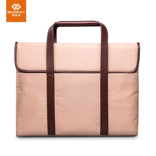 Smart 13.3" Laptop Bag Slim Case With Premium Leatherette Finish In Messenger Style For Macbook