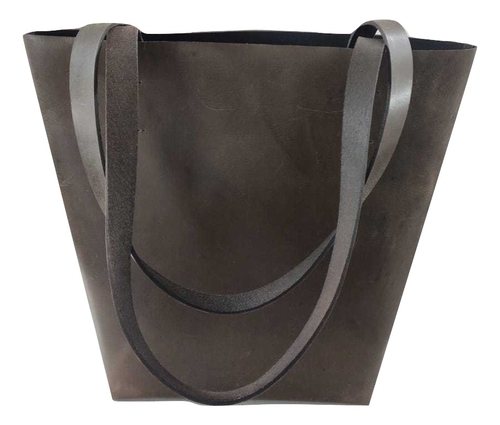 Brown Leather Tote Bag