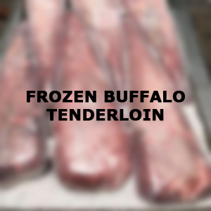 Frozen Buffalo Tenderloin