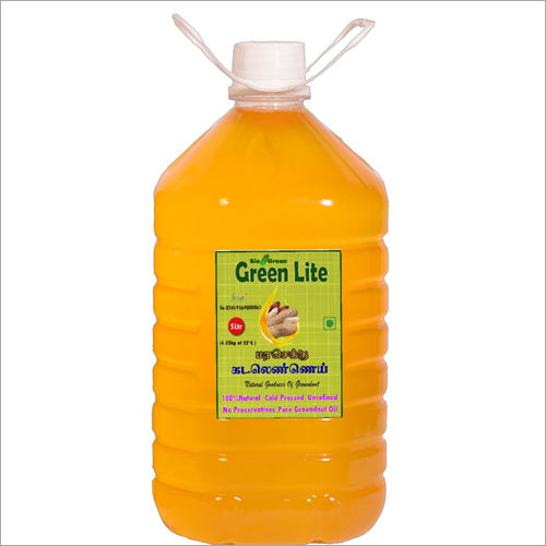 Cold Pressed Groundnut Oil (Chekku, Ghani) 5 Ltr. Application: Cooking