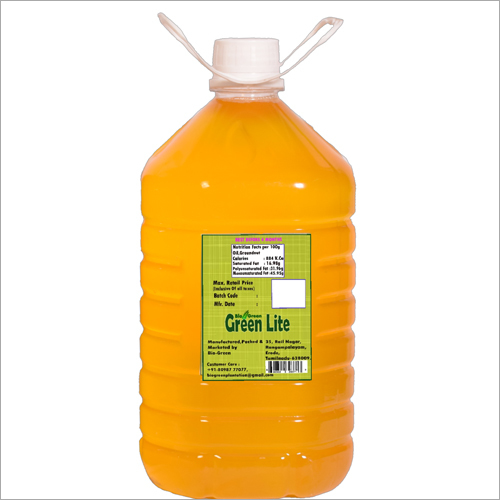 Cold Pressed Groundnut Oil (chekku, Ghani) 5 Ltr.