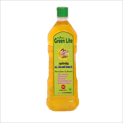 Cold Pressed Groundnut Oil (Chekku, Ghani) 1 Ltr.