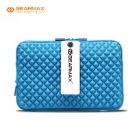 Blue Diamond Laptop Sleeve With Padded Foam And Superior Protection For 13.3" Macbook And Ipad