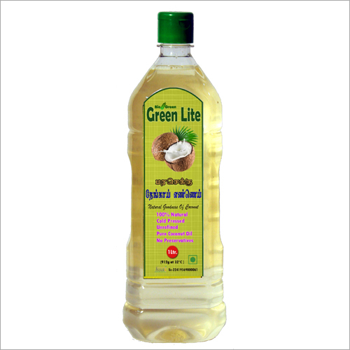 Cold Pressed Coconut Oil (Chekku, Ghani) 1 Ltr.