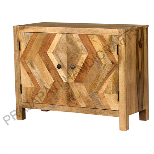Wooden Two Doors Sideboard