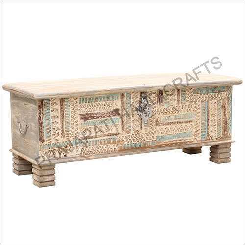 Wooden 116 cm Classic Blanket Box