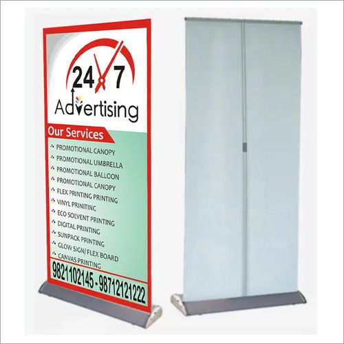 Customized Roll Up Standee Application: Outdoor