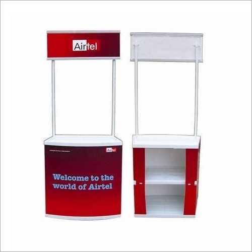 Red And White Also Available In Different Color Promotional Table
