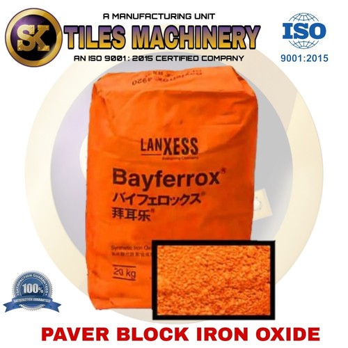 Paver Block Iron Oxide