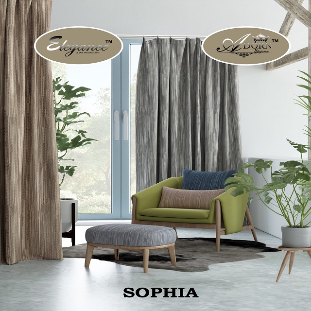 Curtain Fabric - Blend Fabric, 48" Width, Multi Color | Woven Jacquard Texture, Ideal for Houses, Offices, Restaurants, Bars, Cafes, and Hotels