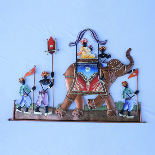 King Elephant Karwa Wall Hanging