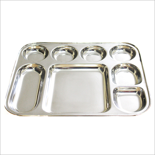 Stainless Steel Rectangular Dinner Plate