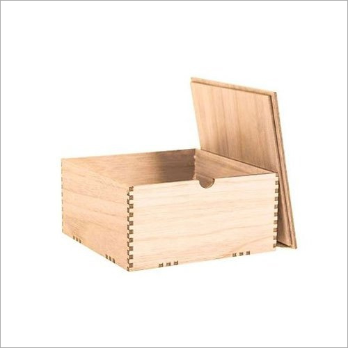 Rectangular Wooden Storage Crate
