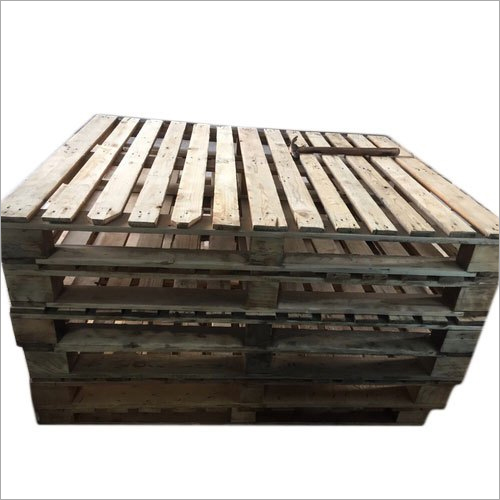Wood Four Way Wooden Pallet