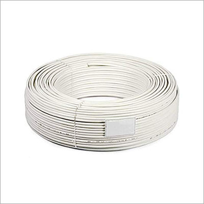 White CCTV Camera Cable