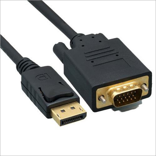 Display Port To DVI Display Cable