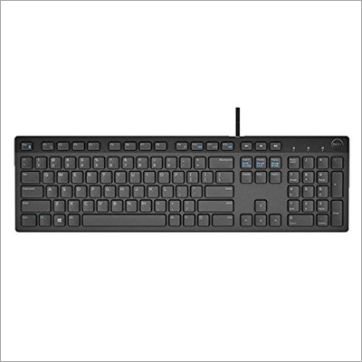 Black Computer Wired Usb Keyboard