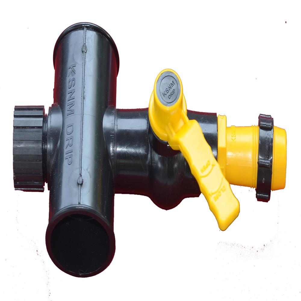 TEE 4 Way Coupler 63 mm / Ball Valve 40 mm / Adaptor 40 mm