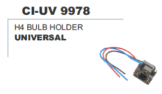 H4 Bulb Holder Universal