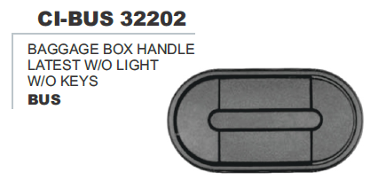 Baggage Box Handle Latches w/o Light w/o Keys Bus Universal By CI CAR INTERNATIONAL PVT. LTD.
