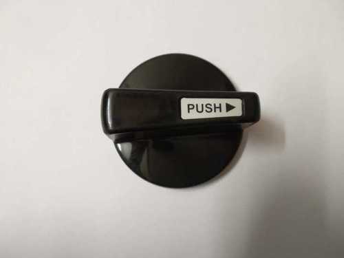 Knob abs push sticker